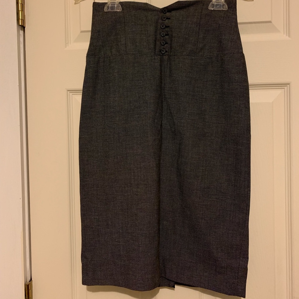 le chateau High Waisted Pencil Skirt